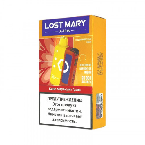 Набор Lost Mary X-Link 20000 - Киви Маракуйя Гуава